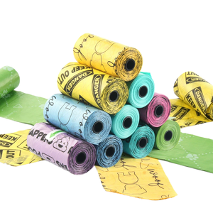 Biodegradable Eco-Friendly Thickened Plastic Dog <b>Poop</b> <b>Bags</b> with Original Fragrance - Product Image 1