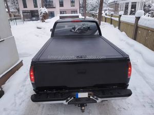 Cubierta de Caja de Camioneta Todoterreno <span class=keywords><strong>4X4</strong></span> de Aluminio Manual, Accesorios Retráctiles, Cubierta de Tonneau Enrollable para Toyota Hilux Revo - Product Image 6