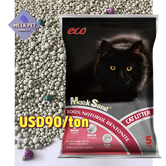 아레나 벤토나이트 도매 고양이 쓰레기 공장 최고의 판매 혁신 점토