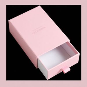 Custom Logo Jewelry Drawer Set Eco-Friendly Recyclable <b>Boxes</b> With logo for Earrings Necklaces Custom Size and Shape - Product Image 3