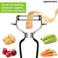 Bestseller Groothandel Rvs Y Dunschiller Voor Fruit & Groenten Voor Wortel Aardappel Komkommer Appel Keuken Huishoudelijk Gebruik