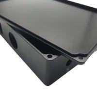 Boîtier en aluminium anodisé CNC personnalisé boîtier de dispositif électronique à profil extrudé boîtier en aluminium série 1590B