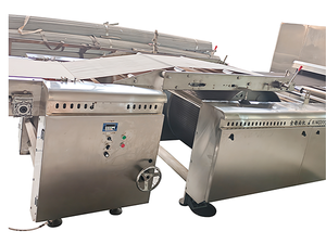 Bán trực tiếp dây chuyền sản xuất bánh quy sô cô la <span class=keywords><strong>Wafer</strong></span> tự động hoàn toàn cho tiệm bánh trong nhà máy sản xuất với thành phần mang lõi - Product Image 2