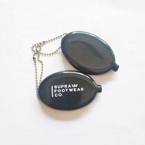Personalized PVC Coin Holder with Custom Logo Promotional Squeeze Euro Coin Case <b>Gift</b> - Product Image 4