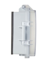 BAREP Boîtier de protection étanche 1 poste, homologué CULus, NEMA 3R, verrouillable, résistant aux UV, en polycarbonate, pour prise extérieure en zone humide
