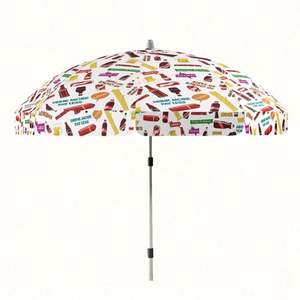 Sombrilla de Playa Plegable Portátil con Impresión de Logotipo Personalizado, en Oferta - Product Image 3