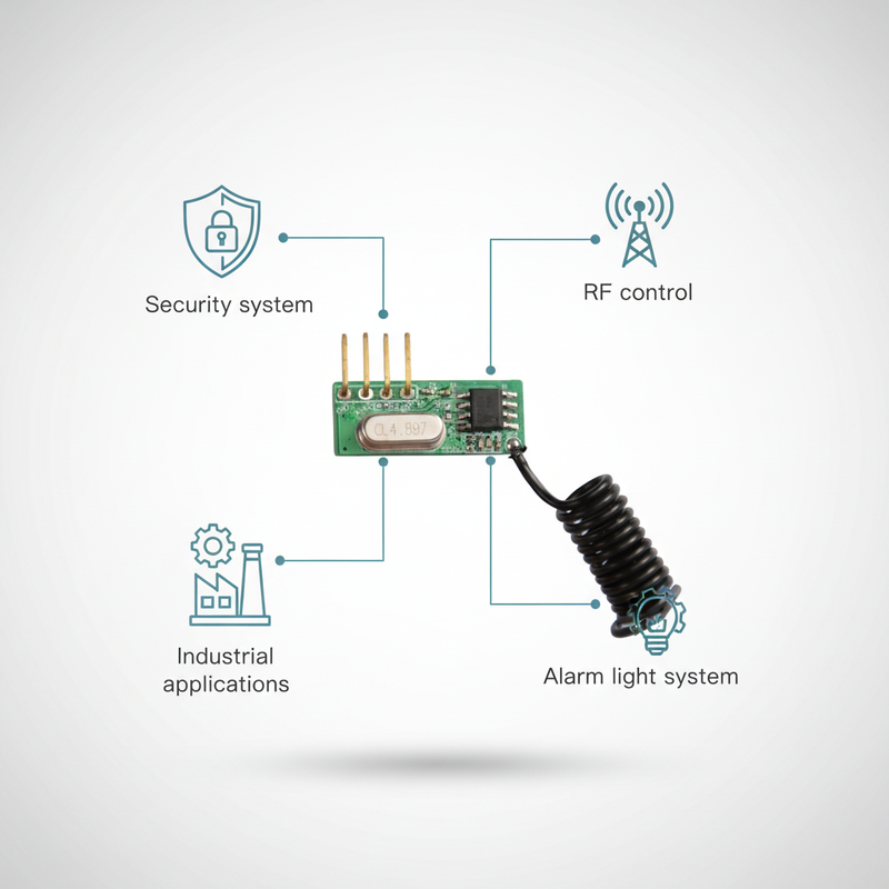 YET284 433MHZ Universal RF Receiver Module