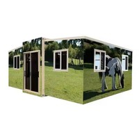 Villa extensible 20-40FT Container House idéale pour une utilisation ADU ou Resort à Miami Tampa ou Keys