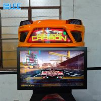 Machine de jeu de course automobile HD à monnayeur, simulateur de conduite de voiture, jeu d'arcade de course de vitesse, machine de jeu de course vidéo 3D
