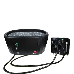 高品质运动员回收捆绑6p充气冷插浴缸，带ETL证书冷水机冰浴出售