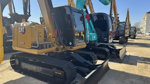 Excavatrice sur chenilles hydraulique miniature Caterpillar 307E d'occasion, 7 tonnes, CAT 307E compacte, pour travaux de terrassement, avec certifications EPA/CE - Product Image 3