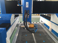 Chine usine vente bois 4 axes tête pivotante CNC gravure Cutter 800*800mm Atc vide Table CNC Machine