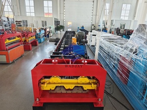 Máquina formadora de rollo de losas de piso de techo compuesto Interfloor con motor y engranaje - Product Image 4