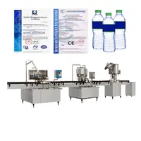 Full Automatic Plastic Small Bottled Drinking Mineral Water Filling Production Water Bottling Line