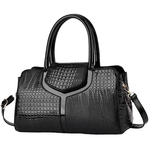 Bolso de mano de cuero PU de lujo de gran capacidad para mujer, bolso de hombro tipo bandolera de diseñador personalizado, resistente al agua, duradero, a la moda, 2025 - Product Image 1