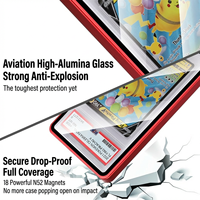 Étui de protection en alliage d'aluminium de qualité supérieure pour cartes gradées PSA CGC 35PT, cadre métallique, protection UV, porte-cartes