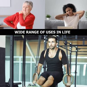 Attelle d'épaule double réglable et respirante, support de protection sportif pour les épaules - Product Image 2