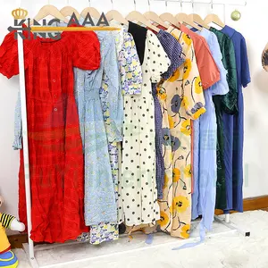 PUYI factory China wholesale cheap price used dresses bale woman's dress branded used clothing