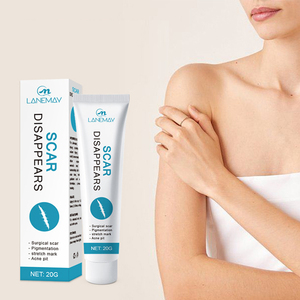 Pommade réparatrice à longue durée d'action pour cicatrices et peaux abîmées avec gel compresse froide Crème pour cicatrices à base de glycérine - Product Image 1