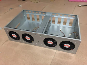 Bo Mạch Chủ Không Gian Khe Cắm 65Mm 70Mm Hỗ Trợ 8 GPU 4G <span class=keywords><strong>RAM</strong></span> 128G MSATA 2000W PSU HM65 847 857 Khung Gầm Giàn Khoan B65 B75 B85 S37 T37 - Product Image 2