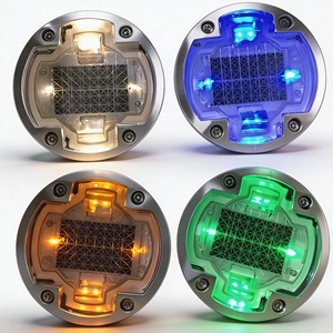 Luz <span class=keywords><strong>de</strong></span> Señalización Solar IP68 <span class=keywords><strong>de</strong></span> Aluminio para Estacionamientos y Entradas <span class=keywords><strong>de</strong></span> Vehículos, Subterránea, Antideslumbrante - Product Image 6