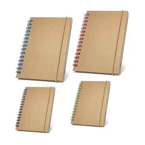 Blocco per appunti con spirale, gadget ecologici - Product Image 2