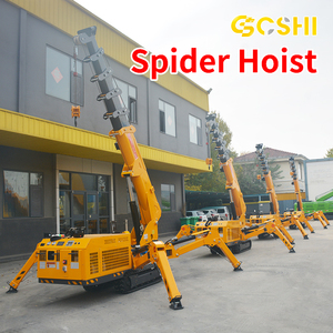 Grúa Araña Mini de 3 Toneladas, Totalmente Hidráulica, con Plataforma Elevadora, Compacta, para Interiores y Exteriores, Equipo de Construcción - Product Image 2