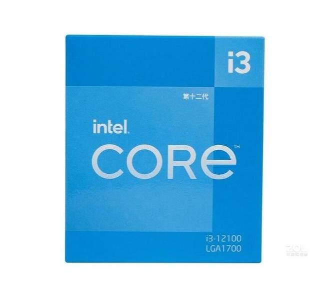 In-tel Core I3-12100 Processor (12M Cache, up to 4.30 GHz) FC-LGA16A, Tray or Boxed Cpu Desktop for Computer
