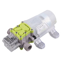 Pompe à eau électrique miniature 12V à diaphragme, surpresseur de ligne pour douche de camping-car, auto-amorçante 6L/MIN, pression 6,5 bars