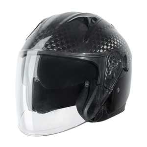 3K sợi Carbon 3/4 mở mặt xe máy Mũ bảo hiểm với Dual visors-Đen-<span class=keywords><strong>Bluetooth</strong></span> Sẵn Sàng-Dot & 3C chứng nhận-Nhà máy trực tiếp - Product Image 5