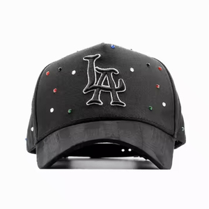 100% mới ban đầu Dandy Mũ da lộn thêu gorras dandi Mũ Mago cong vành 5 bảng Mũ bóng chày Dandy mũ của NFC mã - Product Image 6