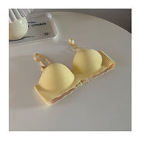 Fabricants de sous-vêtements une pièce sans couture soutien-gorge confortable respirant à demi-bonnet sans armature pour femmes