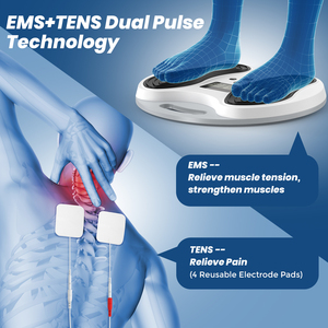 Creliver OEM bán buôn Chất lượng cao chân xung Massager EMS chân Massager USB có thể sạc lại EMS chân Massager LCD - Product Image 3