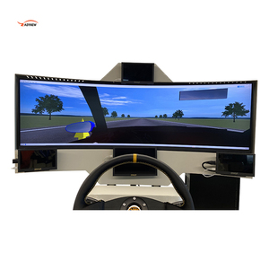 Cockpit de jeu de course automobile portable en réalité virtuelle multijoueur - Product Image 3