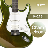 Kaysen Chameleon Green Electric Guitar Solo OEM for Customized Guitars