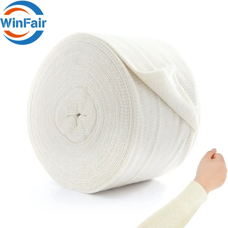 WinFair-Tubo de gasa ortopédico, vendaje elástico Tubular, vendaje médico Tubifast, fijación Tubigrip para piernas/vendaje Tubular para dedos