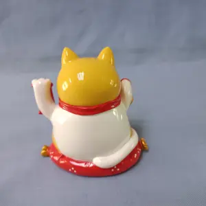 2023 New Lucky Cat Night Light Table Decoration Lucky Cat