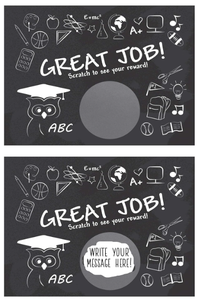 Tarjetas Rasca y Gana para Estudiantes, Recompensas para Maestros, Suministros para el Aula, Regreso a Clases - Product Image 3