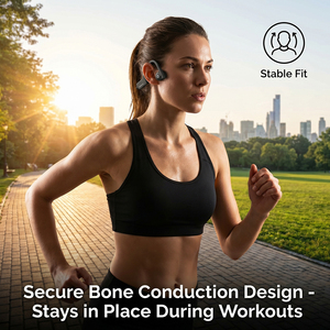 Auriculares de Conducción Ósea Wakers Sport Pro - Auriculares Bluetooth Inalámbricos Resistentes al Agua IPX7, Ultraligeros 29g - Product Image 2