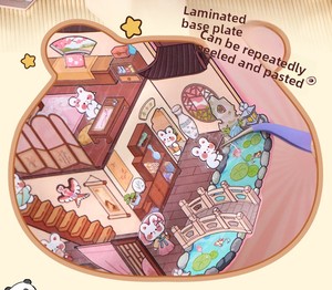 Pegatina 3D de la Serie Mundial Capybara, Resistente al Agua, con Corte de Contorno y Laminado Brillante, para Regalos Promocionales - Product Image 3