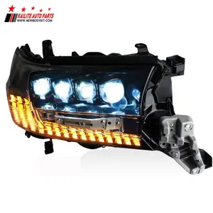 Acessórios do carro LAND CRUISER 4 KLT lâmpada olhos cabeça new elegante cabeça de luz para 2016-2019 ano land cruiser LC200 luz frontal