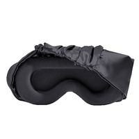 Masque de sommeil élastique antibactérien ultra-doux - Sans pression sur les yeux, respirant, léger, soin des yeux, indispensable pour les voyages
