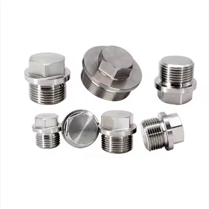 Thép không gỉ dầu cống bể phốt cắm <span class=keywords><strong>Hex</strong></span> cắm đầu lục giác bên ngoài <span class=keywords><strong>Hex</strong></span> cổng cắm ống hình nón chủ đề khóa vít - Product Image 5