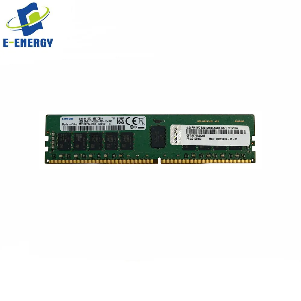 4ZC7A08699 L enovo Compatible 16GB PC4-21300 DDR4-2666MHz 1.2V ECC UDIMM Memory