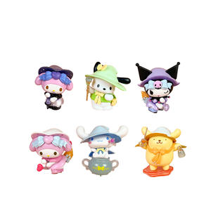 Kulomi กล่องปริศนาตัวการ์ตูนน่ารัก, ของเล่นโมเดลการ์ตูนวิ่งพร้อมการทำนายทำนองลึกลับกล่องชุดของเล่น - Product Image 5