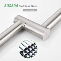 Extension Robinet pliant Robinet de cuisine Poêle Swing Simple Robinet froid Extension Pivotant Télescopique In-Wall Robinet en acier inoxydable