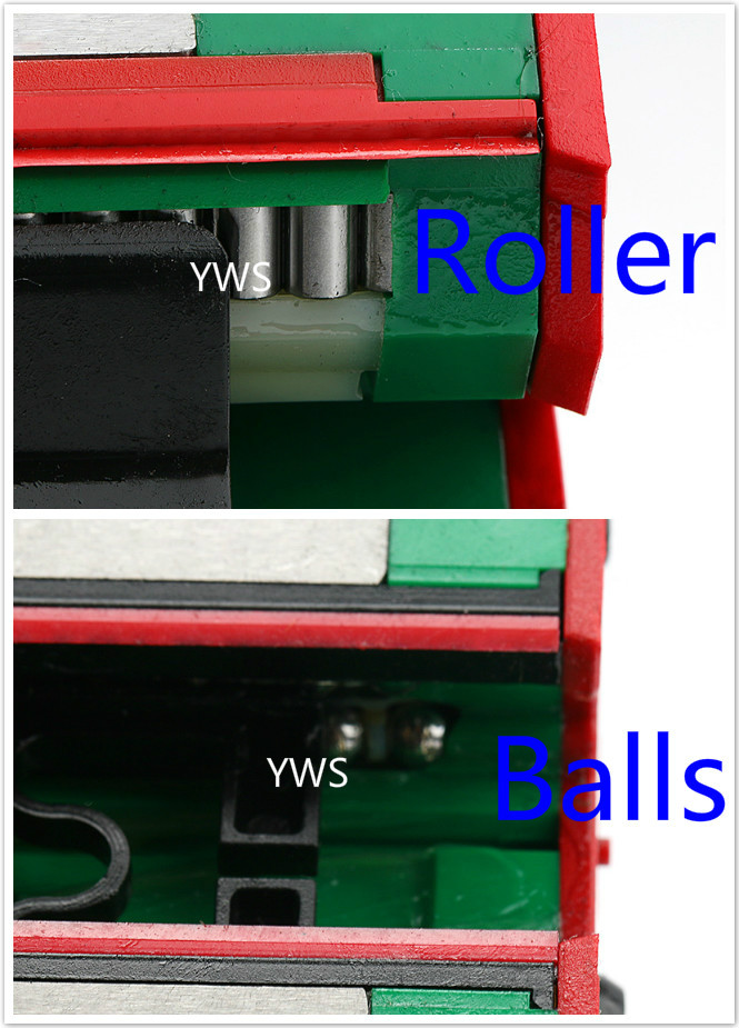 square linear guide rails RGR with Roller type block Slider bearings RGL RGH RGW 15 20 25 30 35 45 55 65