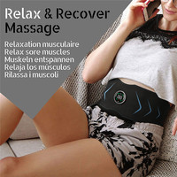 Ceinture de massage sans fil pour abdominaux, appareil de fitness pour sculpter les muscles abdominaux