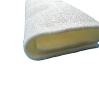 Tissu en feutre de laine et coton industriel haute densité, scellé, absorbant l'huile et les chocs, à fibres fines et poli