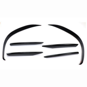 Mercedes-Benz C-Class Front Fog Light Trim ABS Cover C205 2019 Air Blade Modification - Product Image 1